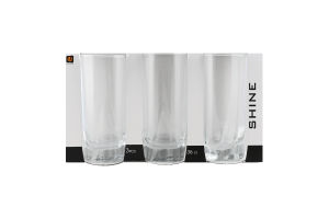 Набір склянок 360мл №91706-SL3B12 Shine Uniglass 3шт