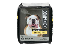 Companion Premium Training Pads for Dogs - 30 CT