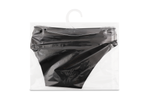 Труси-бікіні жіночі чорні 80%ПА 20%еластан р.M/L/XL CH0495 Коттон Хілл