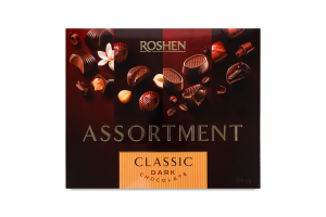 Цукерки шоколадні Classic Assortment Roshen к/у 154г