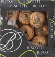 Печенье сдобное песочно-отсадное Маргаритка с маком Biscotti к/у 0.28кг