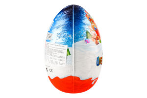 Яйце шокол Kinder сюрприз новорічне класичне максі
