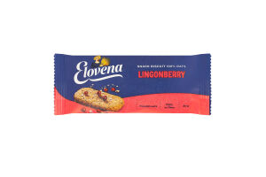 Галеты овсяные Lingonberry Elovena м/у 30г