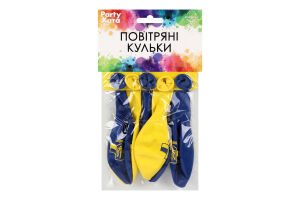 Кулька латексна Символіка 30см 5шт 1111-5656 Паті Хата