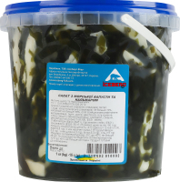 Салат з морської капусти та кальмаром Iceberg кг