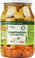 Гриби Українська Зірка Шампіньйони 430 г скл. твіст
