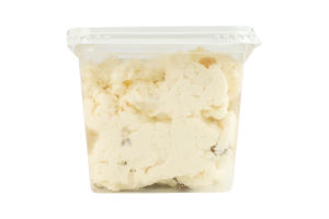 Масса творожная 18% молокосодержащая сладкая с изюмом Крестьянская Мілкін п/у 350г