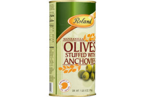 Roland Manzanilla Olives Stuffed with Anchovies