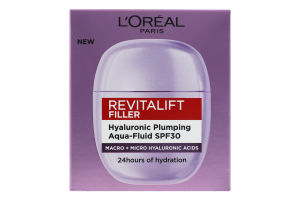 Аква-флюид для кожи лица SPF 30 Filler Revitalift L'Oreal Paris 40мл