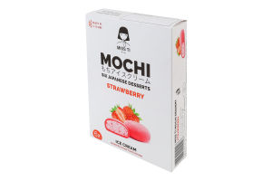Мороженое клубничное в рисовом тесте Мочи Miss Ti к/у 6х35г