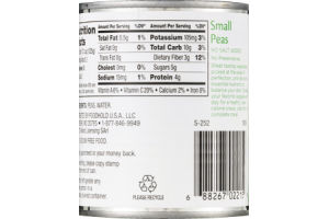 Ahold Peas Small