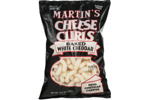 Martin's Cheese Curls Baked White Cheddar