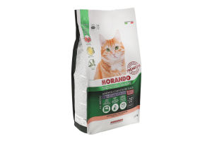 Корм д/стерилізованих котів з лососем сухий 1,5кг Morando Tradizioni