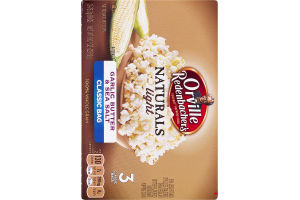 Orville Redenbacher's Naturals Light Gourmet Popping Corn Garlic Butter & Sea Salt Classic Bag - 3 CT