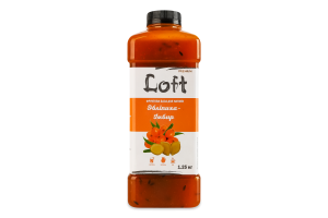 Наполнитель фруктовый пастеризованный Облепиха-имбирь Loft п/бут 1.25кг