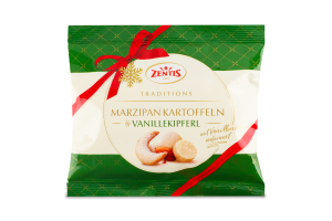 Цукерки Zentis Марципанові кульки смак ваніл печив