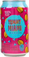 Напій Yummy Miami Mango газован з/б