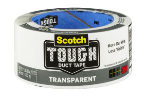 Scotch Tough Transparent Duct Tape Roll