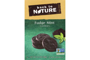 Back to Nature Cookies Fudge Mint