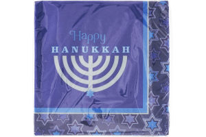 Hallmark Party Napkins 2 Ply Happy Hanukkah - 16 CT
