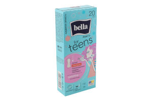 Прокладки ежедневные гигиенические Sensitive For teens Panty Bella 20шт