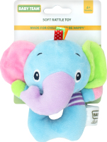 Іграшка-брязкальце Baby Team м'яка 4+