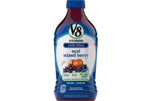 V8 V-Fusion 100% Juice Acai Mixed Berry