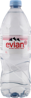 Вода мінеральна негазована Evian п/пл 1л