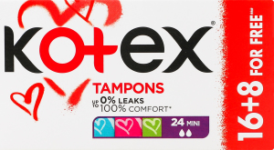 Тампон Kotex Ultra Sorb Silky Cover mini 16шт