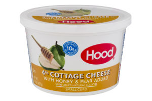 Hood Small Curd 4% Cottage Cheese With Honey & Pear Added