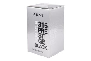 Туалетна вода 315 Престиж блек д/чоловіків 100мл Ла Рів