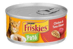 Purina Friskies Pate Chicken & Tuna Dinner
