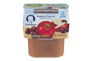 Gerber Apples & Cherries 2nd Foods