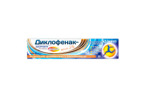 Диклофенак-Здоровя Форте гель 3% 50г