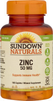 Sundown Naturals Zinc - 100 CT