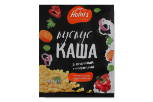 Каша кускус з овочами та вершками, 40 г