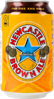 Пиво 330мл 4.7% напівтемне пастеризоване Brown Ale Newcastle з/б