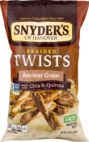 Snyder's of Hanover Braided Twists Ancient Grain Chia & Quinoa