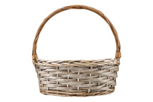 Кошик плетений овальний 34х24х13см 986385