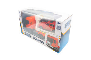 Набір ігровий Евакуатор з машиною світло/звук Scania TechnoDrive