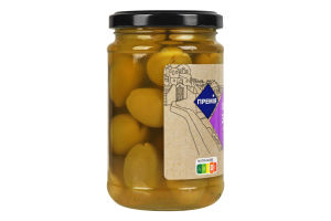 Оливки Премія зелені фаршировані часником