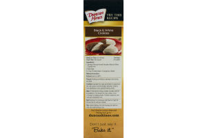 Duncan Hines Decadent Black & White Chocolate Cake & Frosting Mix