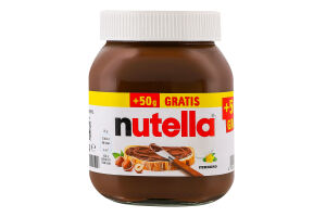 Паста з лісовими горіхами та какао Nutella с/б 500г