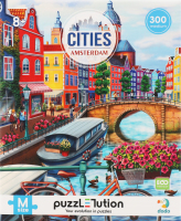 Пазл Medium-M Міста Амстердам 300елементів DoDo