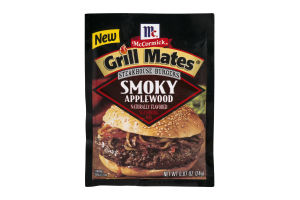 McCormick Grill Mates Steakhouse Burgers Seasoning Mix Smoky Applewood