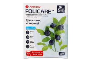 Добриво мінеральне д/лохини та чорниці весна-літо 20г Folicare