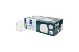 Стаканы для воды 380мл №124209 Bellagio Metro Professional 6шт