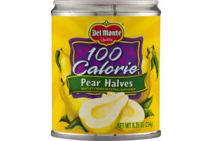 Del Monte 100 Calorie Pear Halves in Extra Light Syrup