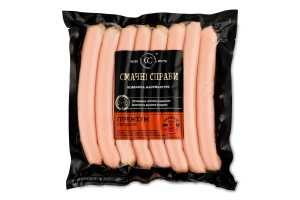 Сосиски ЛТ Смачні Справи Преміум варені в/с