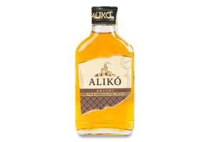 Бренді 100мл 40% 5 зірок Aliko VSOP C&W пл